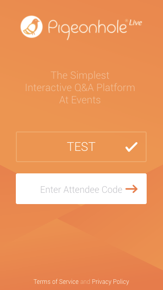 Pre-created-Attendee-Profile-enter-attendee-code-1