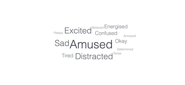 Mood Check Word Cloud